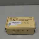 Upgraded Bluetooth FM Transmitter, Wireless Radio Adapter Hands Free Car Kit with 1.7'' Display, QC3.0 and Smart 2.4Amp Dual USB Ports, AUX Input/Output, TF Card Mp3 Player (Normal, Golden)