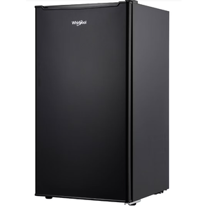 Whirlpool 3.2 Cu.Ft Mini Fridge with Freezer, Black, Whirlpool
