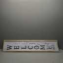 Welcome-ish Sign for Front porch Standing 45"X9" Large Outdoor Welcome Tall Vertical Funny Signs for Home Outside Door Wall Decor (Wood)