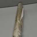 Gold Round Placemats Set of 6 Metallic Pressed Vinyl Place Mats for Dining Table Centerpiece Decor Ginkgo Leaf Table Mats Non Slip Heat Resistant 15 Inch