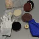 Teenyyou 55 Pcs Glass Polishing Kit Windshield Scratch Repair Kit Car Windscreen Glass Scratch Remover 120g Cerium Oxide Powder Wheels Polish Pads Sandpaper Window Repair Tool for Car Windscreen