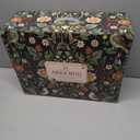 Rugcomf Living Room Rug 5x7 Rug Machine Washable Boho Area Rug Non Slip Vintage Low Pile Large Rugs for Living Room, Bedroom, Farmhouse, Dining Room, Kids Playroom (Dark Espresso)