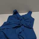 FQA Formal Evening Dresses for Women Elegant Evening Party Prom Dress Long Sexy V Neck Sleeveless Split Wrap (Blue, M)