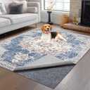 Non-Slip Rug Pads 8 x 9 ft, Extra Large Area Rugs Non Skid Rug Pad for All Floors and Finishes Durable Hardwood Floor Protective Felt Keeps Rugs in Place, Safe and Secure