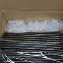 83 Inch Wide Portable Closet Wardrobe, Clothes Storage Rack Organizer with Cover, 5 Clothes Hanging Rods and 10 Storage Shelves, Black