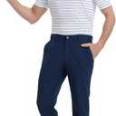 M MAELREG Mens Striped Golf Shirts Short Sleeve Silk-Like Touch Water-Resistant Breathable Soft Collared Polo Shirts for Men (3X-Large)