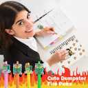 64 Pcs Motivational Pens Notebook Gifts Bulk Pens and Greeting Notebook Journals,Funny Pens and Cards for Coworkers, Teams, Teachers, Students,Nurses,Office