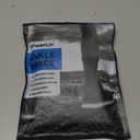 POWERLIX Legs Orthopedic Brace Compression Support Sleeve (Pair) for Swelling, Sprain, Plantar Fasciitis, Arthritis, Tendinitis, Size L,  Ankle Brace Black