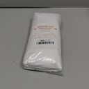 2-Pack Jersey Knit Pillow Cases Standard/Queen - Ultra Soft T-Shirt Like White Pillowcases Microfiber Blend - Envelope Closure Queen or Standard Size Set of 2, White