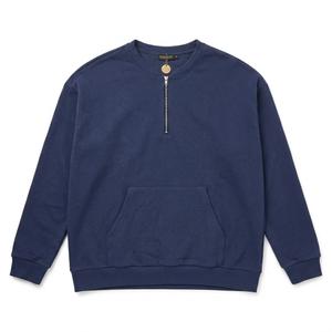 Women's Full Zip Up Hoodies Long Sleeve Drawstring Casual Sweatshirt Hooded Tops (Blue, XXL)