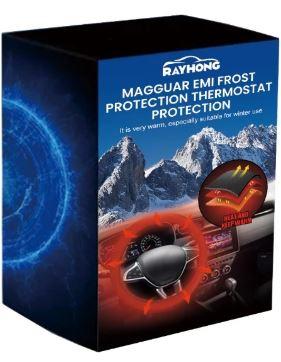 Rayhong Auto Heated Steering Wheel Cover Car Heated Steering Wheel Anti-Slip Universal Steering Wheel Cover Quick Hand Warmer Heated