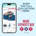 2 x Lovepop Best Flippin Dad Father's Day Pop-Up Card  Fathers Day Card  Handcrafted 3D Pop-Up Greeting Card for Him  Fathers Day Love Card, 5 x 7