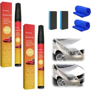 Auto Paint Scratch Remover, 2025 New Scratch Repair Pen for Car Scratches, Car Touch Up Paint Pen with Lightweight Resin, Automotive Scratches Paint Pen for Car Motorcycle Boat (2, #2)
