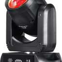 150W Moving Head DJ Lights LED Stage Light Mini Beam Spot 8 Gobos 8 Colors Stage Lighting DMX 512 12CH with Sound Activated for Wedding Live Show Disco Events Party(150W, 1)