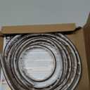 InstaTrim Self-Adhesive Flexible Trim - 10ft Dark Brown 3/4" Wide Caulk Strip - Many Uses Including Caulking for Bathtubs, Sinks, Counters, Tile, Floors - Made in USA