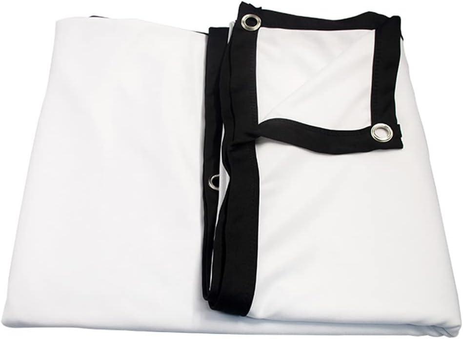 Portable Projector Screen Reflective Projection Curtain Highly Increase Brightness Eyes for Protection Indoor Home Movie Outdoor Projector Screen (100inch)