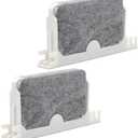 00636459 Refrigerator Carbon Odor Air Fresh Compatible with Bosch Refrigerator Fresh Protect Replacement Parts Replaces 604147, 607661, 615452 etc (2PCS)