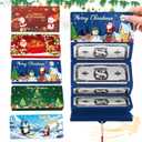 5PCS 2026 New Christmas Cash Gift Envelope, DIY Cash Gift Card Holders Xmas,Upgrade Surprise Card Holder for Men Women Girls Boys