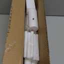 Coat Rack, Freestanding Coat Rack with 8 Hooks and 3 Adjustable Size Tree Coat Racks for Bedroom, Hallway, Entrance, Office, for Hats, Coats, Scarves, Handbags (1 PC, White)