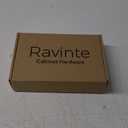 Ravinte 20 Pack Solid 3 Inch Center to Center Slim Square Bar Drawer Handles Kitchen Cabinet Handles Black Drawer Pulls Kitchen Cabinet Hardware Kitchen Handles Matte Black Cabinet Pulls
