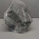 iSPECLE Deep Freezer Organizer Bins - 3 Pack Large Freezer organizer Bins, Hanging Basket Expands to 22.6" (L), Stackable Bins Expand to 17.1"(L), Fit 10 to 20 Cu.FT, 1 Hanging & 2 Stacking, Black