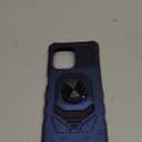 Ailiber for BLU View Speed Ultra 5G Kickstand Case, BLU View Speed Ultra Screen Protector, for Car Mount, Military Grade, Full Body Shockproof Military Grade Rugged Cell Phone Cover-Blue