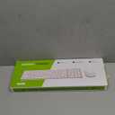 seenda Bluetooth Keyboard and Mouse Combo for Mac, SKM64-2 Rechargeable Slim Wireless Keyboard Mouse Compact, 3 Multi-Device Connection, Compatible for Mac, MacBook Pro/Air, iPad, White Silver