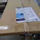 Sliding Patio Screen Door with Pet-Proof Petscreen Mesh 36 White, Fully Assembled, Adjustable Fit 7881 for Most U.S. Door Frames