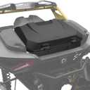 Rear Cargo Storage Boxes for 2024 Can-Am Maverick R, 96L Rear Storage Box Trunk Poly Water Resistant Large LinQ Rack Box for Can Am Maverick R X XRS 2024 2025 Accessories, Replace #715007182