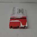 Cholemy 50 Pcs Christmas Treat Boxes with Handle Santa Claus Design Gift Boxes Christmas Cookie Candy Bags Xmas Party Paper Gift Wrap for Holidays Party Supplies