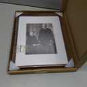 Dreamland 9x12 Picture Frame, USA-Sourced Walnut Wood Photo Frames with HD Tempered Glass, 9 x 12 Wooden Frame Matted to 6 x 8, 9x12 Frames Handcrafted Rounded Corner for Tabletop or Wall Display