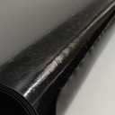 Blvornl 34.5"*47.1" Hard Material Chair Mat for High Pile Carpet and Hardwood Floor, Heavy Duty Computer Chair Mat, Frosted Clear Chair Pad for Rolling Chairs Office and Home Clear, Black