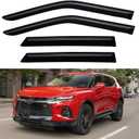 Window Visors Rain Guards for 2019-2026 Chevy Blazer, Out-Channel Window Vent Wind Deflectors Visors Shades for 19 20 21 22 23 24 25 26 Chevy Blazer