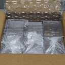 Set of 6 Acrylic Boxes with Lids, 3.44" Square x 4.5" Tall, Made in USA, Clear Display Case for Collectibles, Rocks, Seashells and Crafts Storage & Organization