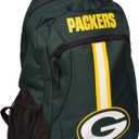 FOCO Green Bay Packers NFL Action Backpack (One Size, Team Color)