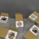 Suclain 6 Pcs Vintage Candlestick Holders Taper Resin Candle Holder Retro Antique Candle Holder Floral Decorative Candlesticks for Wedding Anniversary Table Centerpieces Fireplace Home Decor(Bronze)