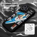 Cool Phone Case for iPhone 12 Pro Max Case for Boys Men Drop-Resistant Lens Protection Shockproof Basketball Sneaker Street Design Cases Compatible with iPhone 12 Pro Max