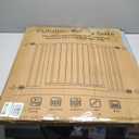 Cumbor 29.7-46" Baby Gate for Stairs, Toddler Safety Essentials for The House, Auto Close Dog Gate for Doorways, Mom's Choice Awards Winner-Easy Install Pressure Mounted Pet Gates for Dogs, White