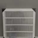 Fits 20x20 Duct Opening | Steel Return Air Filter Grille by Handua [Removable Door] for 1-inch Filters | Vent Cover Grill | White | HVAC Cold Air Intake Grille | Out Dim: 22 5/8"W X 22 5/8"H