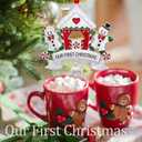 5 x Metal First Christmas Married Ornament 2025 Wedding Gifts Mr and Mrs Gifts Girlfrend