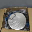 GarveeHome Chafing Dish Buffet Set 2 Pack 5 QT, Stainless Steel Round Chafing Dishes for Buffet With Lid Holder & Glass Lid, Buffet Servers and Warmers for Parties, Wedding, Camping, Dinner, Silver