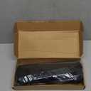 Silicone Cat Litter Trapping Mat, Large Waterproof 34" X 22" Cat Litter Box Mat, Easy to Clean, Black