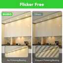 BUBO GU10 LED Bulb 6W Equivalent 50W, 2700K Soft White 650 Lumens, Non-Dimmable GU10 Bulb Replacement for Track Lighting, MR16 LED Bulb for Kitchen, Range Hood, Living Room, Bedroom, 10 Pack