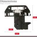 Parts Master Replacement for GE Washing Machine Door Latch Lid Lock - WH44X10288, PS3496878, AP5270191, 1974376, ES10288 - GE Washer Latch Lock - Washer Parts