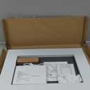 LOAAO 20"X28" LED Bathroom Mirror Black Framed, Anti-Fog, Dimmable, Lighted Bathroom Vanity Mirror for Wall, Memory Function, Tempered Glass