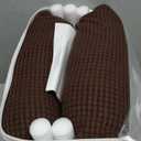 Easy-Going Stretch Sofa Slipcover 1-Piece Sofa Cover Furniture Protector Couch Soft with Elastic Bottom for Kids, Polyester Spandex Jacquard Fabric Small Checks (Sofa, Chocolate)
