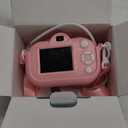 Kids Camera Toys for Girls Age 3-8, Kids Digital Camera Toddler Camera for 3 4 5 6 7 8 Years Old Birthday Gifts, 1080P Video Cameras with Cute Protective Cover & 32GB SD Card (Compact, Pink)