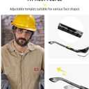 PACIFIC PPE 2 Pack Safety Glasses for Men and Women, ANSI Z87 Safety Goggles with Scratch Resistant Clear Wraparound Lenses, Adjustable Lab Goggles, UV Protection Lab Glasses