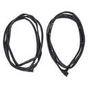 ApplianPar Front Driver and Passenger Side Door Seal Rubber Gasket Weatherstrip for Honda Accord 2003-2007