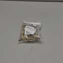 Ivilon Drapery Eyelet Curtain Rings - 2.3" Ring for Curtain Hook Pins, Set of 14 - Warm Gold